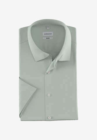 Coupe regular Chemise business SEIDENSTICKER en vert