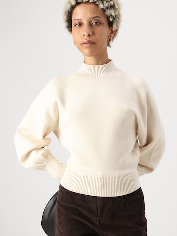 Vero Moda Petite Wide leg Broek 'VMTESSA' in Bruin