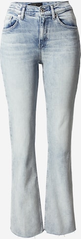 Flared Jeans 'FAR' di DRYKORN in blu: frontale