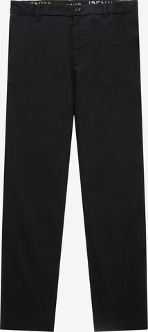 TOM TAILOR DENIM Chino trousers in Black: front