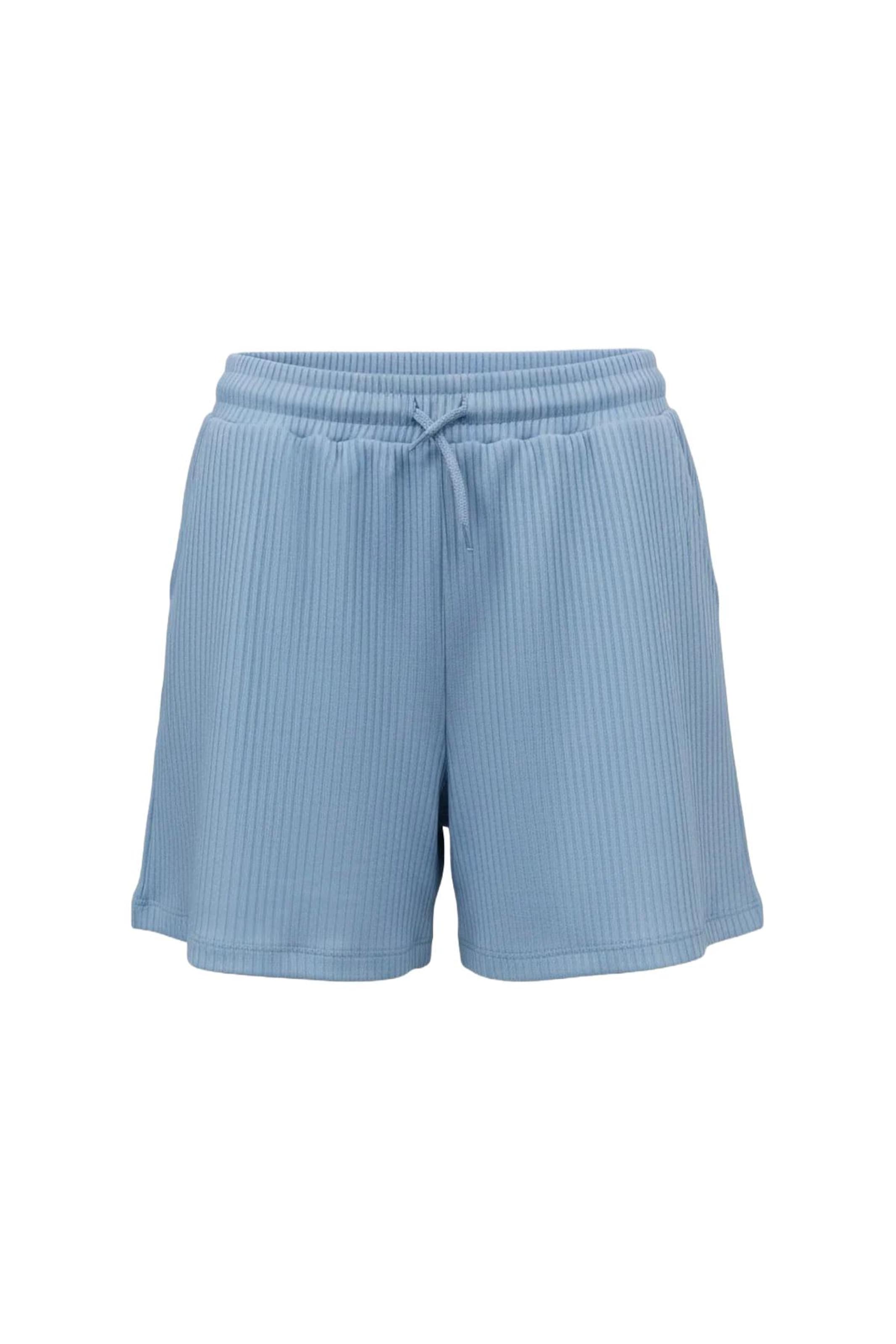 No Matter What Regular Trousers in Blue: front