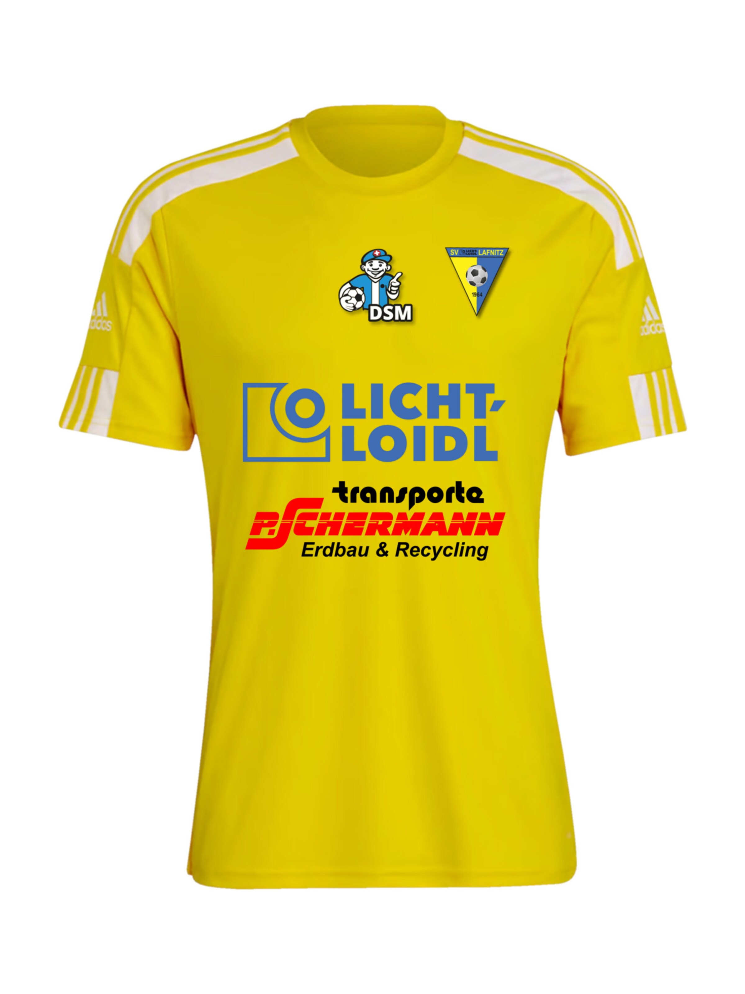 ADIDAS PERFORMANCE Trikot in Gelb: Vorderseite