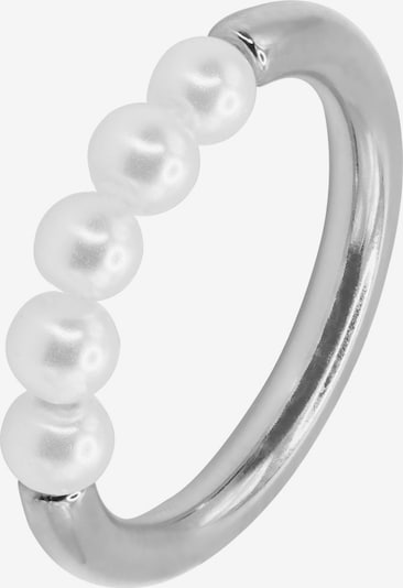 Heideman Ring 'Enya' in silber / perlweiß, Produktansicht
