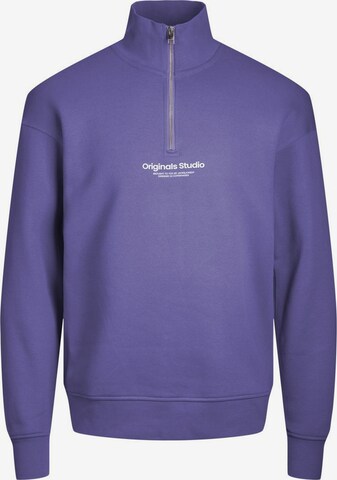 Sweat-shirt 'Vesterbro' JACK & JONES en violet : devant