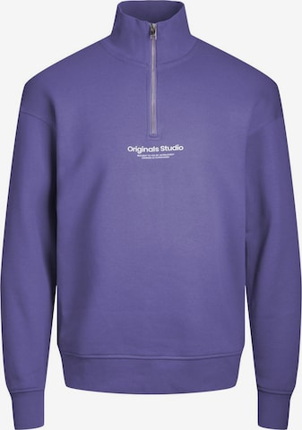 JACK & JONES Sweatshirt in Purple: front