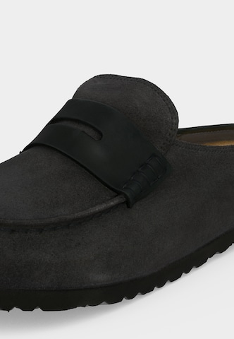 BIRKENSTOCK Pantoletter 'Naples Wrapped' i grå