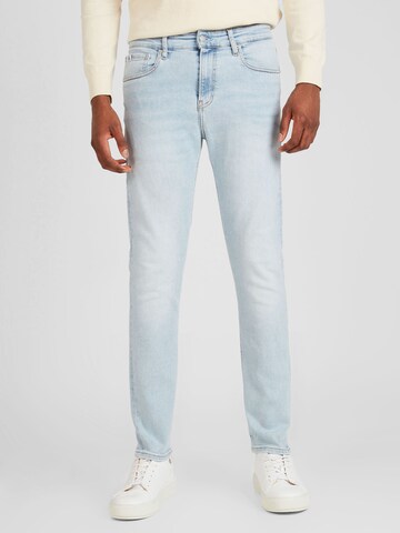 Calvin Klein Jeans Skinny Jeansy w kolorze niebieski: przód