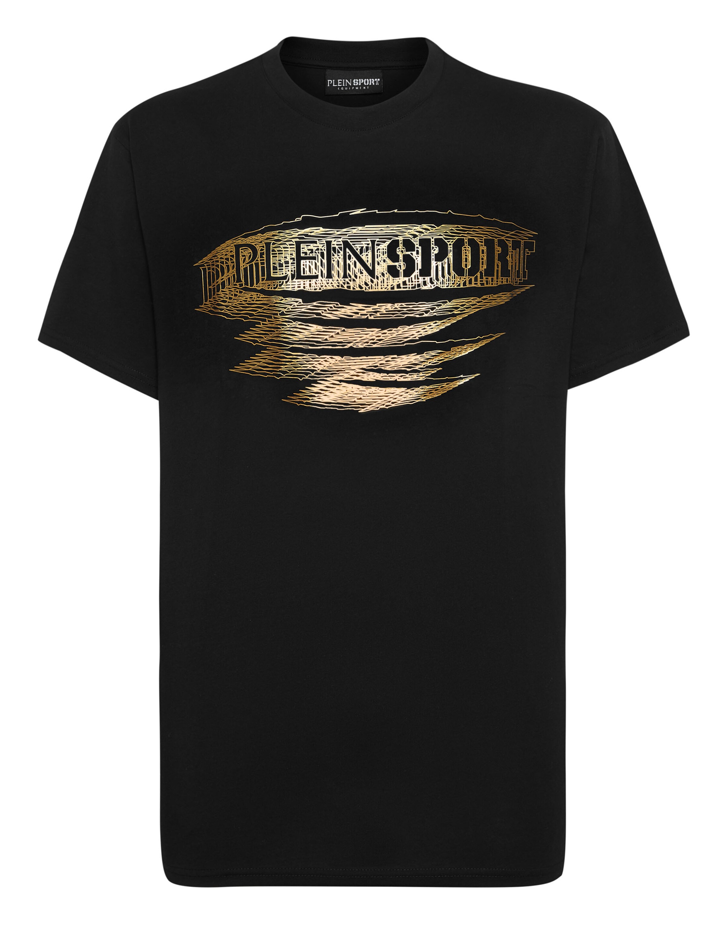 Plein Sport Shirt in Zwart: voorkant