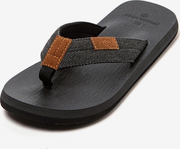 Brasileras - Zapatos para playa y agua 'Serenity' en negro: frente