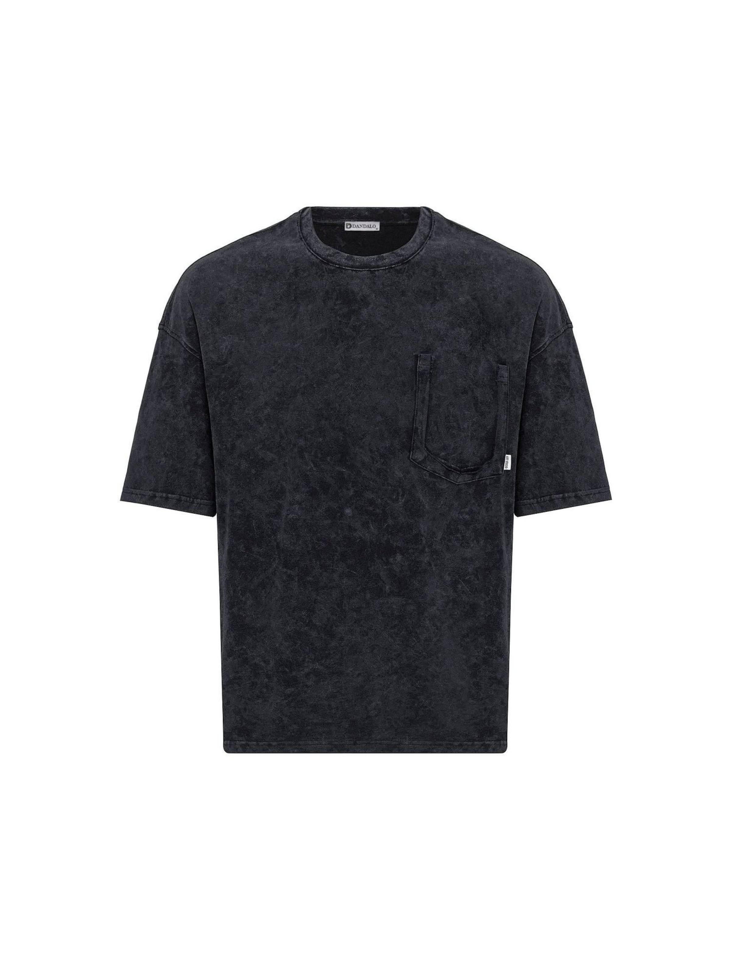 Maglietta 'Ghalem' di Dandalo in nero: frontale