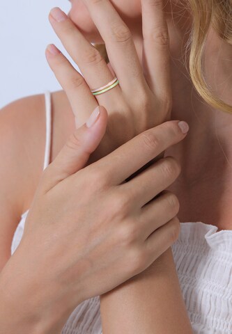 ELLI Ring Set in Gold: Vorderseite