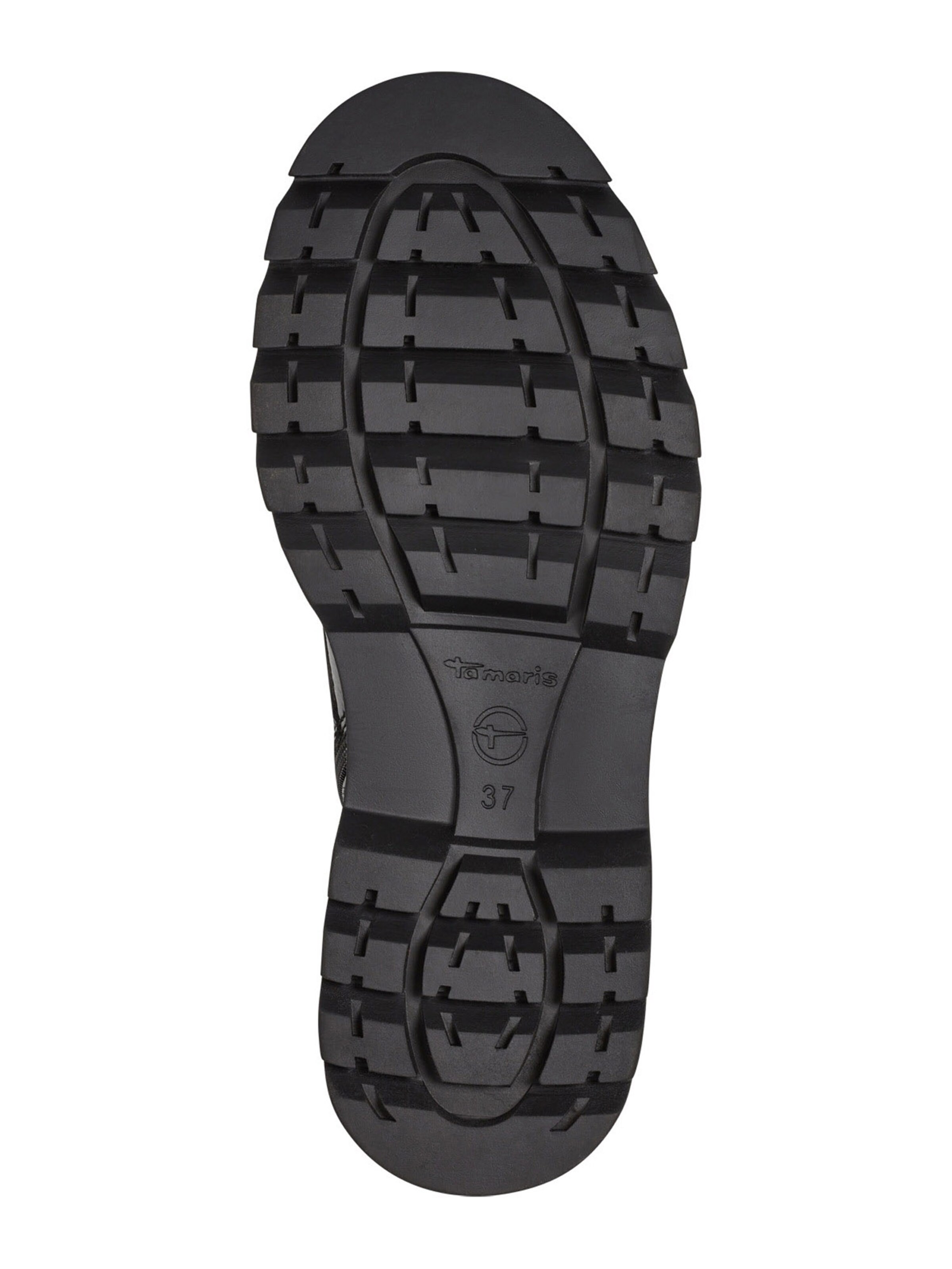 Tamaris Lace-up bootie in Black