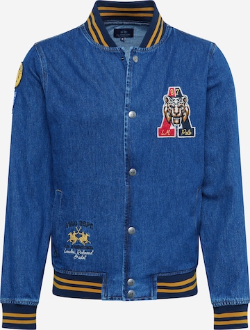 La MartinaPrijelazna jakna - plava boja: prednji dio