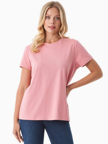 Organication T-Shirt in Pink: Vorderseite