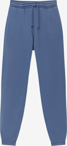 Pull&Bear Kalhoty – modrá: přední strana
