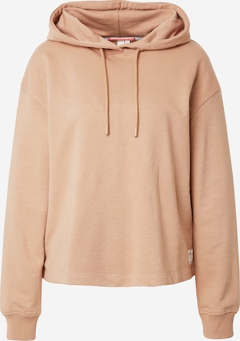 QS Sweatshirt in Brown: front