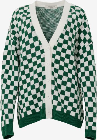 TOPTOP STUDIO Knit Cardigan in Green: front