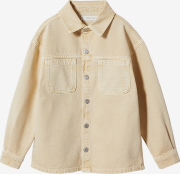 MANGO KIDS Regular Fit Hemd 'Alex' in Beige: predná strana