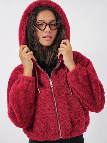 Giacca di mezza stagione 'Kapuzenpullover' di Bigdart in rosso: frontale