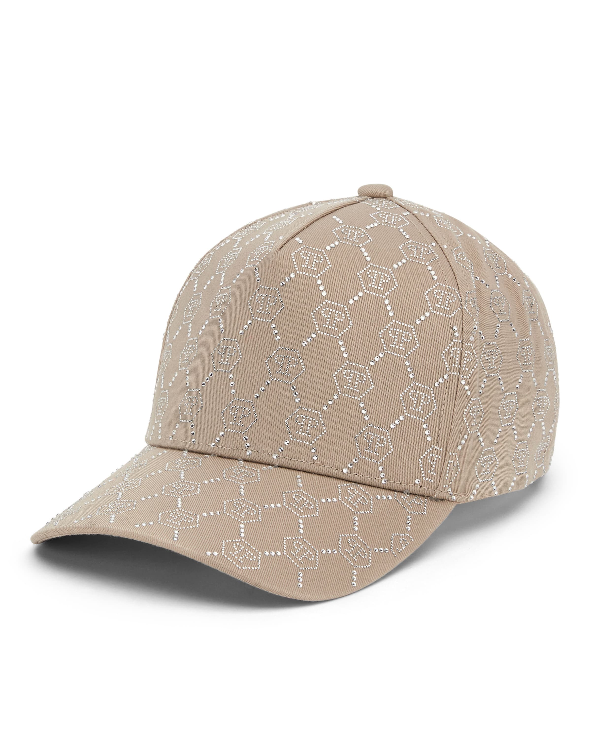 Philipp Plein - Boné em bege: frente