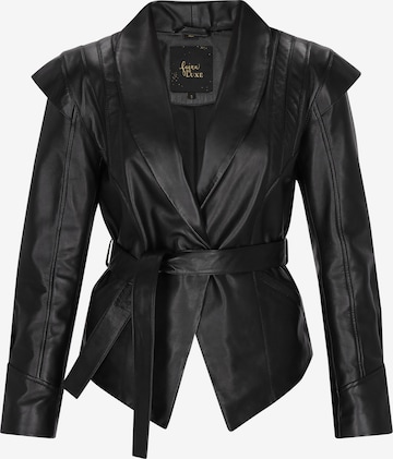 fainaPrijelazna jakna 'Fashion Look' - crna boja: prednji dio