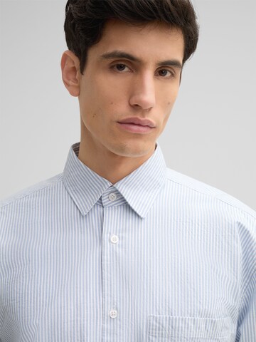 STRELLSON Regular fit Button Up Shirt 'Charlie' in Blue