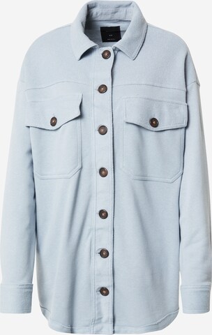 Chemisier 'THE KNIT SHACKET' Cotton On en bleu : devant