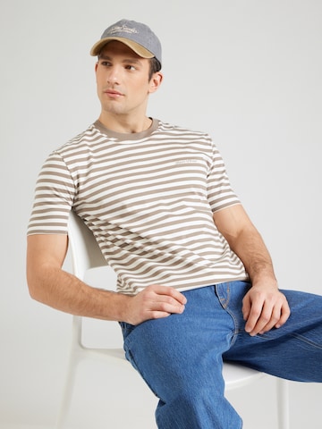 Marc O'Polo Shirt in Beige: front