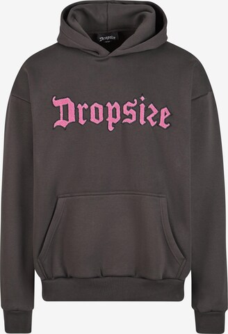 DropsizeSweater majica - smeđa boja: prednji dio