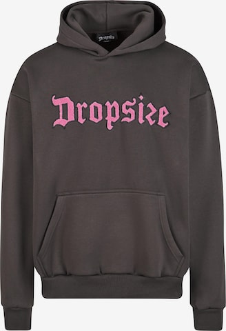 Dropsize Sweatshirt i brun: framsida