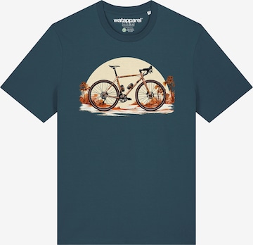 T-Shirt 'Gravelbike' Watapparel en vert : devant