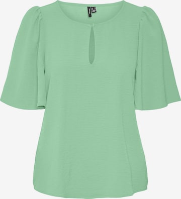 VERO MODA Blouse 'ALVA' in Groen: voorkant