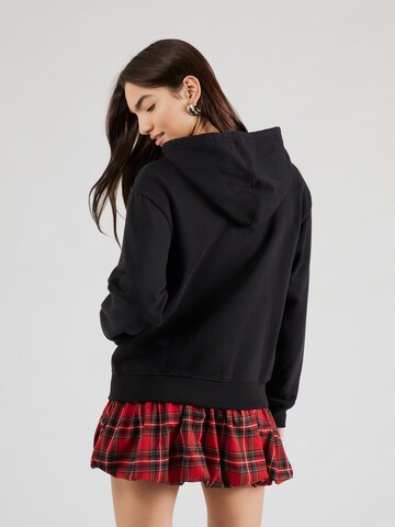 GAP - Sudadera con cremallera 'HERITAGE' en negro