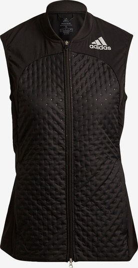 ADIDAS PERFORMANCE Sportbodywarmer 'Adizero' in de kleur Zwart / Wit, Productweergave