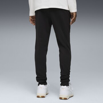PUMA Tapered Sports trousers 'AC Milan FtblEssentials' in Black