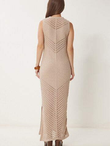 smėlio Happiness İstanbul Megzta suknelė