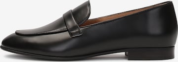 Kazar Classic Flats in Black: front