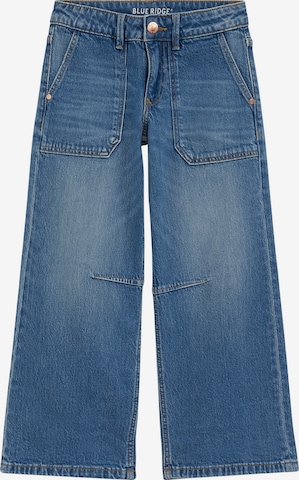 WE Fashion Wide Leg Farkut värissä sininen: etupuoli