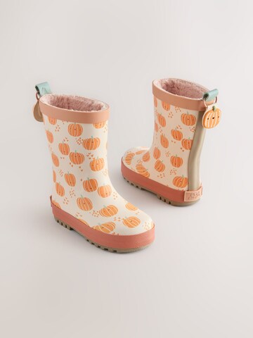 Bottes en caoutchouc Next en orange