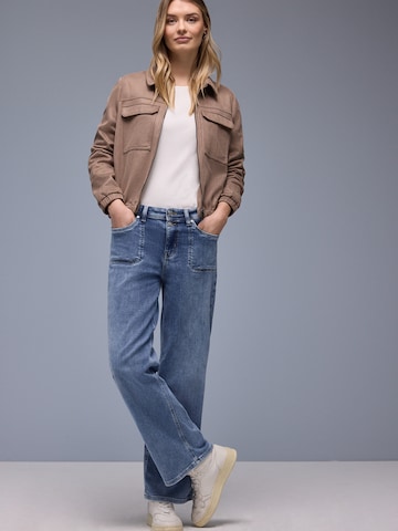 Wide leg Jeans 'Emee' di STREET ONE in blu