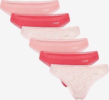 SLOGGI Thong 'GO Crush' in Pink: front