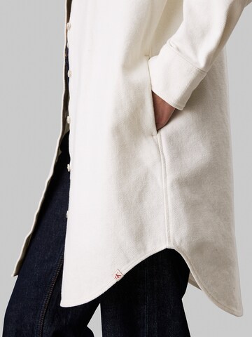Calvin Klein Jeans Shirt dress in White
