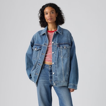 LEVI'S ® Демисезонная куртка 'TRUCKER' в Синий: спереди