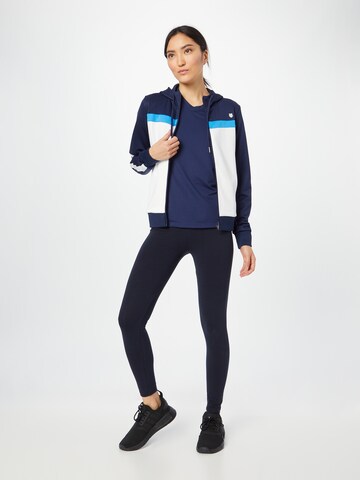 K-Swiss Performance Bluza rozpinana sportowa w kolorze niebieski