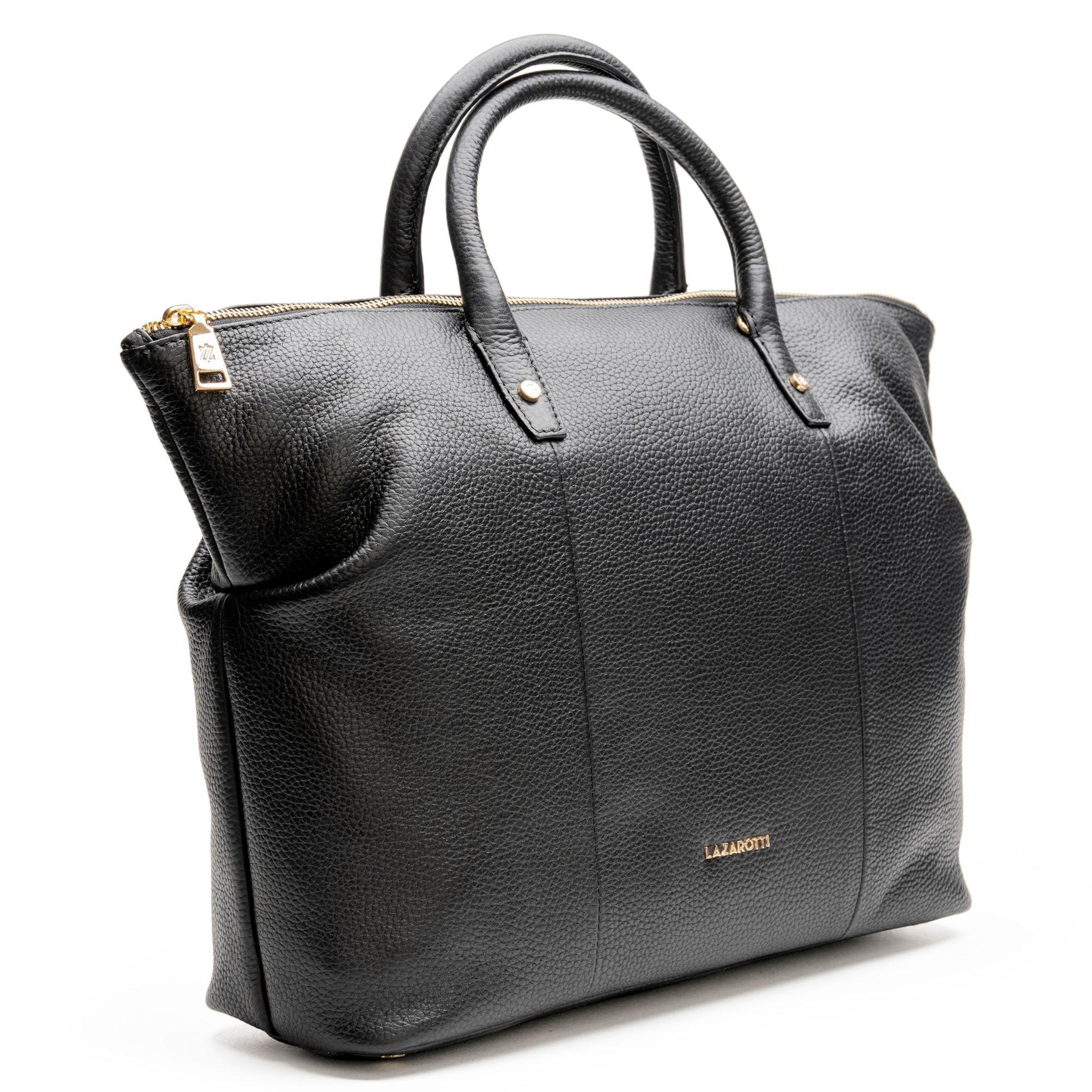 Lazarotti Shopper 'Bologna' in Schwarz