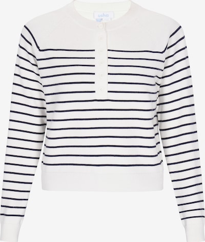 usha BLUE LABEL Pulover u tamno plava / bijela, Pregled proizvoda