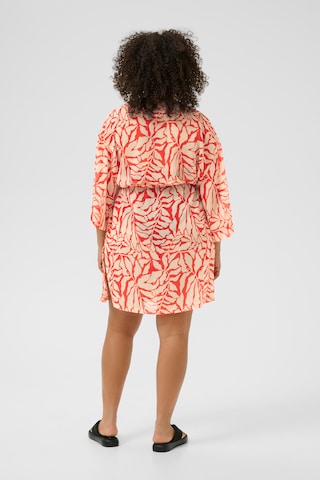 KAFFE CURVE Kimono in Beige