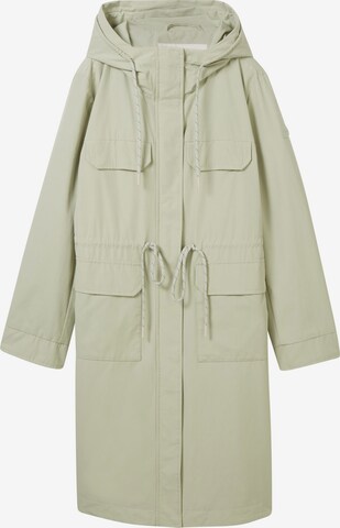 TOM TAILOR Between-Seasons Parka in Green: front