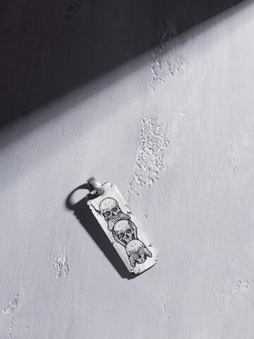 REYTEL - Colgante 'NIC NIE SŁYSZĘ, NIC NIE WIDZĘ, NIC NIE MÓWIĘ' en plata: frente