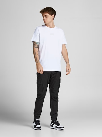 JACK & JONES Slim fit Cargo Pants 'JWHPAUL JJWARNER' in Black